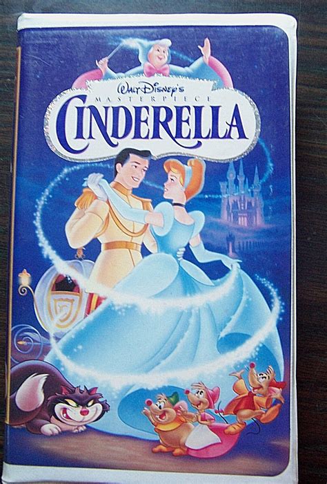 Walt Disney Masterpiece Collection: "Cinderella" 1995 VHS princess tape video 786936526530 | eBay