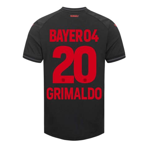 Maillot Bayer Leverkusen Alejandro Grimaldo 20 Domicile 2023/2024