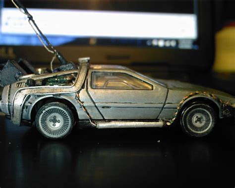 Alejandr0: Hot wheels custom Delorean BTTF