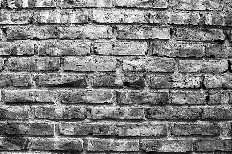Gray brick wall, wall, photography, texture, monochrome HD wallpaper ...