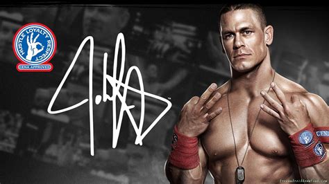 √ John Cena Autograph