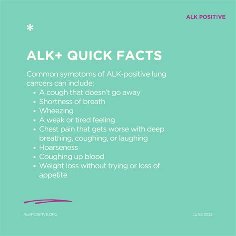 ALK+ Cancer Awareness Month: Graphics — ALK POSITIVE