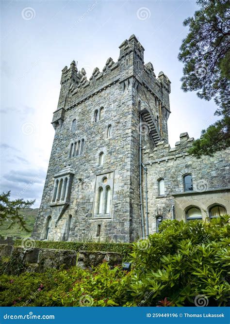 The Historic Glenveagh Castle, Donegal in Ireland Stock Photo - Image ...