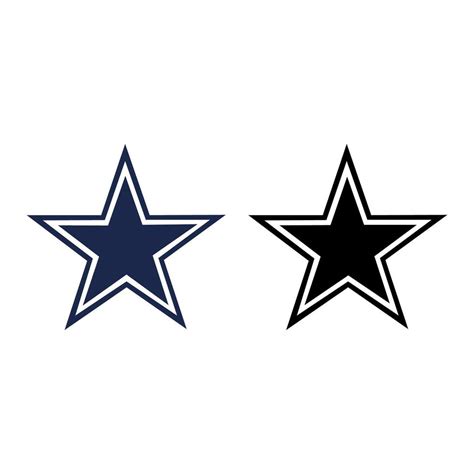 Dallas cowboys logo vector 26377360 Vector Art at Vecteezy