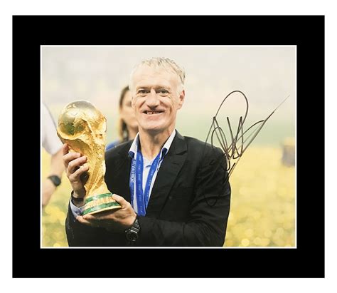 Signed Didier Deschamps Photo Display - World Cup Winner 2018