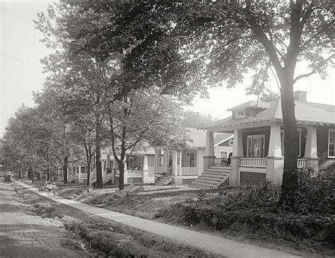 Takoma Park, Maryland 1921.Elm Avenue. Maryland art print- Historical ...