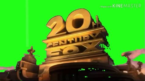 20th Century Fox Logo 2013 Green Screen - YouTube