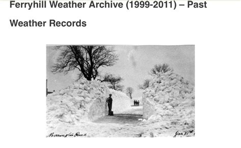 Durham Weather Records, Stories and Weather Shop