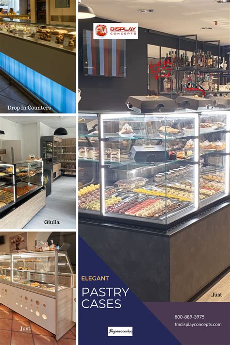 Pastry Display Cases in 2022 | Pastry display, Gourmet bakery, Pastry