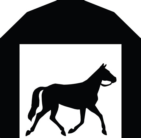 Stable, Silhouette | ClipArt ETC