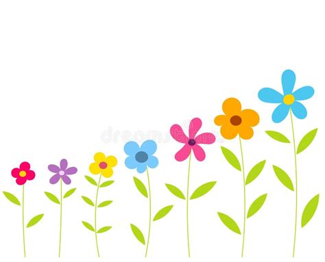 Cartoon Row Flowers Stock Illustrations – 658 Cartoon Row Flowers Stock ...