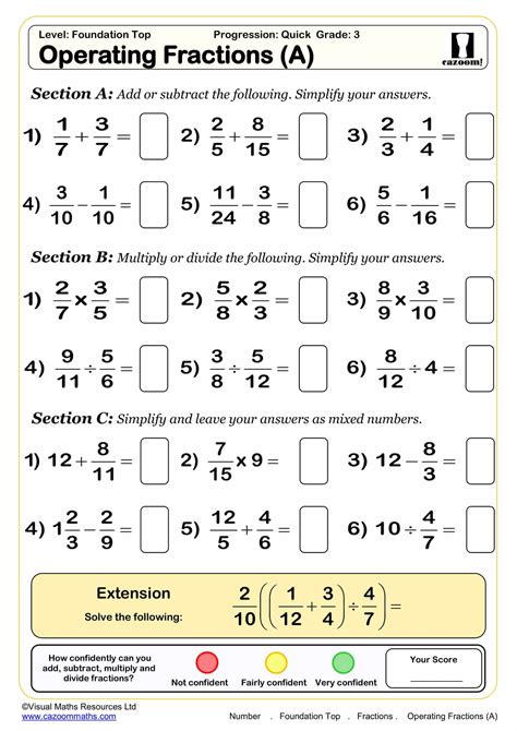 Teach child how to read: Printable Math Worksheets Equations With Fractions