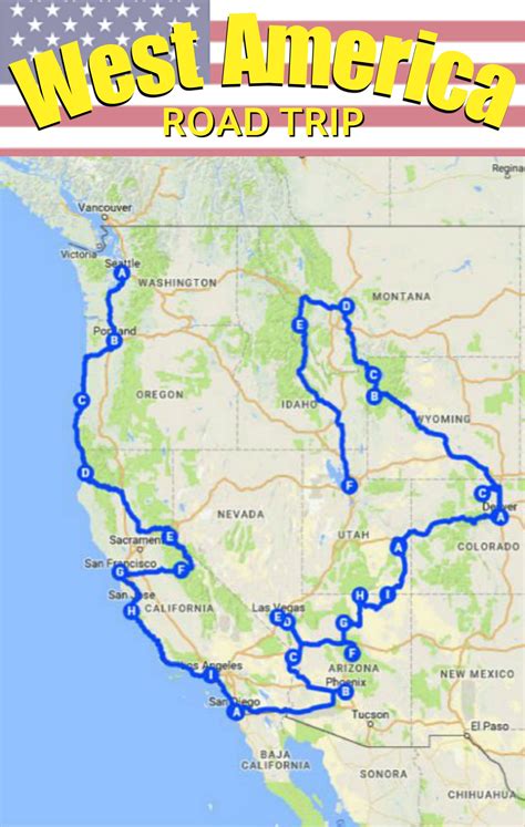 Your Perfect West American Road Trip - Modern Trekker | Perfect road trip, Road trip routes ...