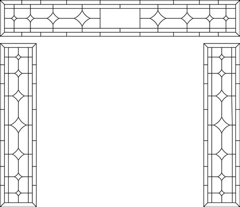 45 Simple Stained Glass Patterns | Guide Patterns