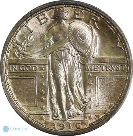 1916 Standing Liberty Quarter Values, Key Dates, Errors, & (Price Chart) | CoinBin.com