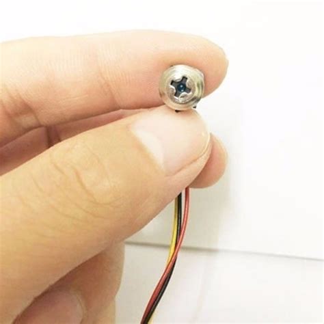 Small HD 600TVL White Screw Model Mini Camera Security Hidden Micro SPY ...