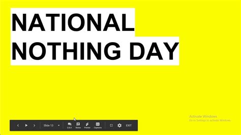 National Nothing Day 2019 | Qualads