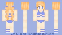 Beach Girl Minecraft Skin