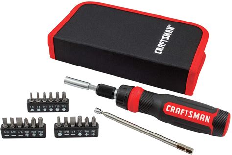 CRAFTSMAN CMHT68001 Ratcheting Screwdriver, 26-Piece