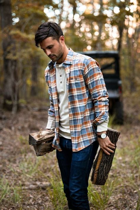 58 Best Flannel Shirt Outfits for Men & Styling Tips | Flannel outfits ...