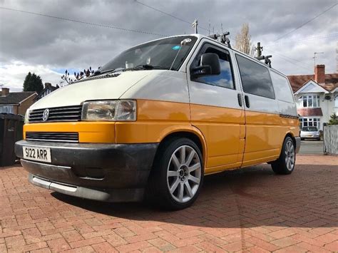 Vw Volkswagen T4 camper van day van campervan t4 transporter white ...