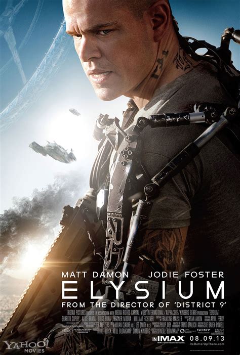 New Poster of Elysium starring Matt Damon : Teaser Trailer