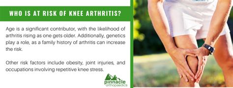 Knee Arthritis Symptoms - Pinnacle | Pinnacle Orthopaedics