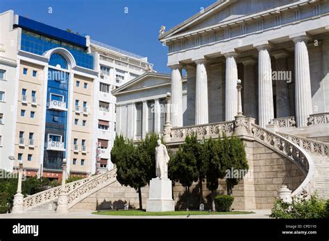 The National Library in Athens, Greece, Europe Stock Photo - Alamy