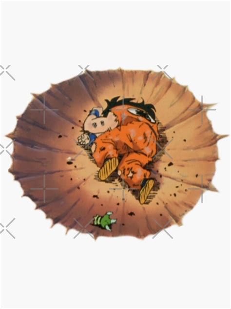 "Dead Yamcha" Sticker for Sale by OkSaiyamanStore | Redbubble