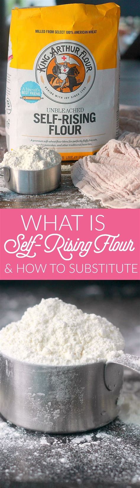 What is Self-Rising Flour & How to Substitute | Recipe | Self rising flour, Cake flour ...