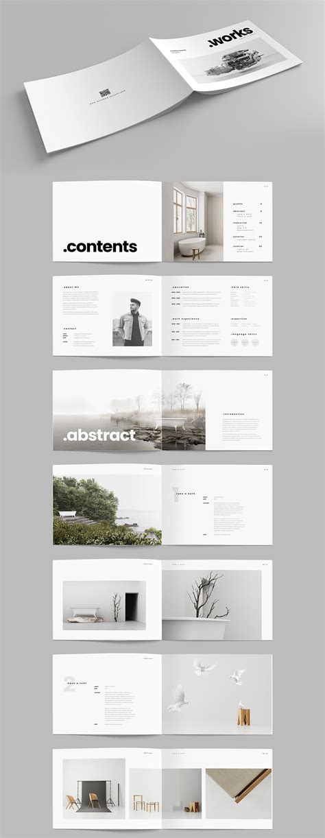 Minimalist Portfolio Template :: Behance