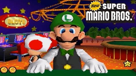 Luigi's Picture Poker Minigame - YouTube