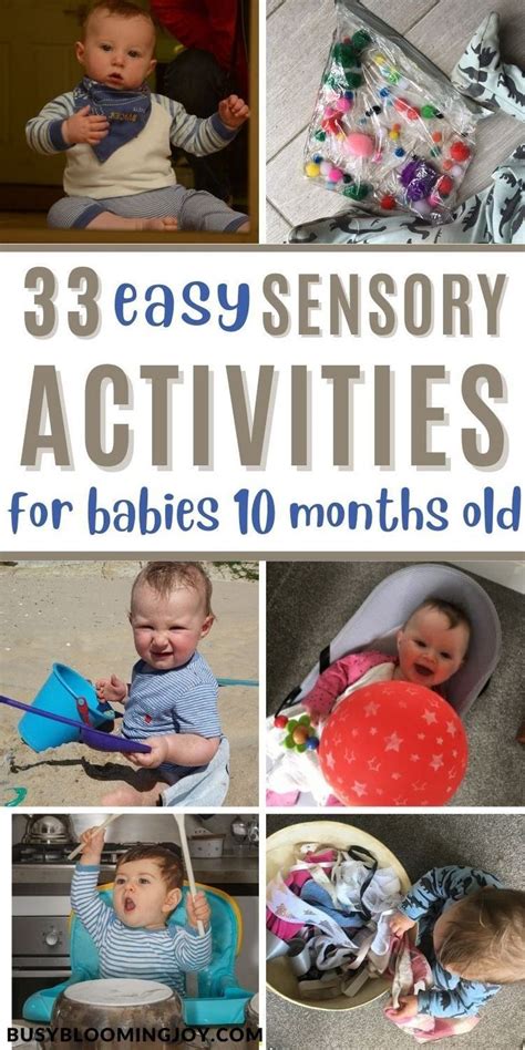 33 Easy & engaging activities for 10 month olds | Infant activities, Baby sensory play, 10 month ...