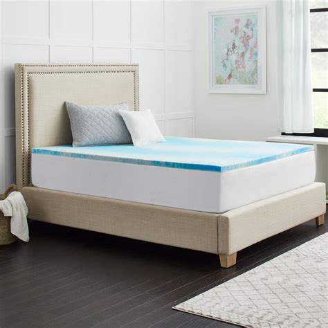 Sealy 1.5 in. SealyChill Gel Twin XL Size Memory Foam Mattress Topper ...