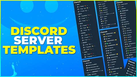 Top 10 BEST Discord Server Templates you need to Try! - YouTube