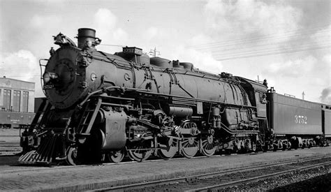 ATSF #3752 - a 4-8-4 "Northern" Type - at San Bernadino, CA in 1938 ...