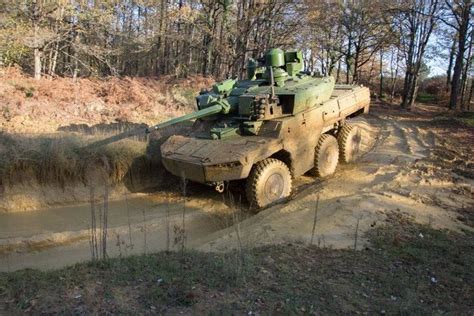 French EBRC Jaguar armored car undergoing testing | Armored vehicles, Armored fighting vehicle ...