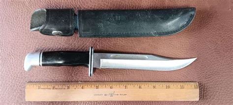 Buck 120 Hunting Knife w/ Sheath - ELCO Auctions