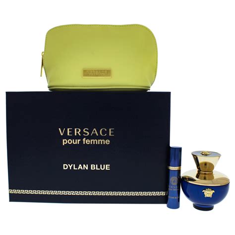 Versace Dylan Blue - Dylan Blue by Versace for Women - 3 Pc Gift Set 3 ...