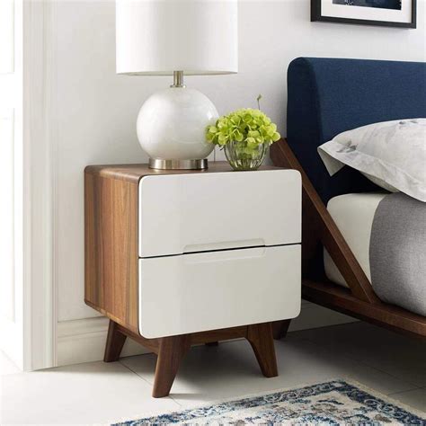 Modway Origin Wood Nightstand or End Table - MOD-6073 | Bedroom night stands, Mid century modern ...