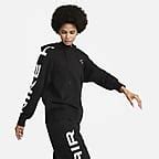 Nike Sportswear Air Women's Fleece Oversized Full-Zip Hoodie. Nike MY