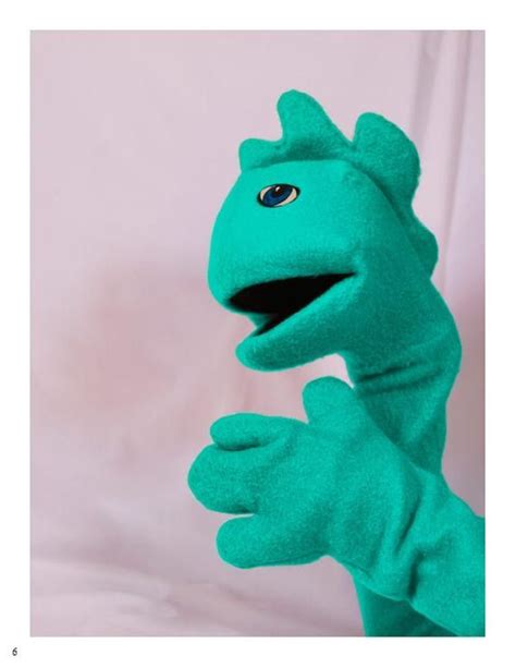 Dinosaur Puppet Pattern PDF Download English - Etsy