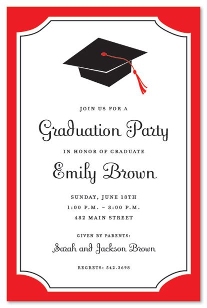 Dinywageman: Sample Graduation Party Invitation Cards