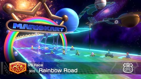 Mario Kart 8 Deluxe 3DS Rainbow Road Gameplay - YouTube