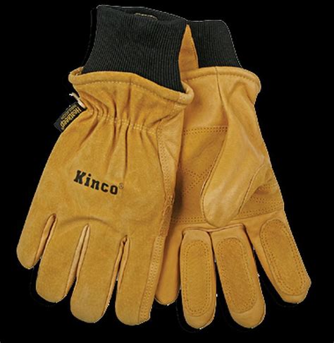 Kinco 901 Mens Leather Ski Gloves Heatkeep Winter Work Warm Thermal Pigskin NEW #Kinco # ...