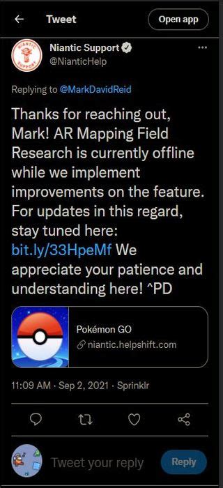 Niantic acknowledges Pokemon Go AR mapping not working issue