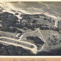 Fort Clinch aerial view 1948 - Print, Photographic | Amelia Island Museum of History | Aerial ...