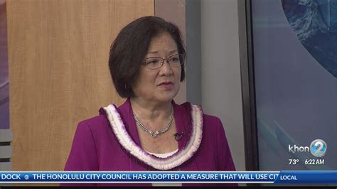 Hawaii Senator Mazie Hirono