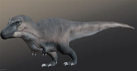 Tyrannosaurus Rex Figurine by DragonArtist15 | Download free STL model ...