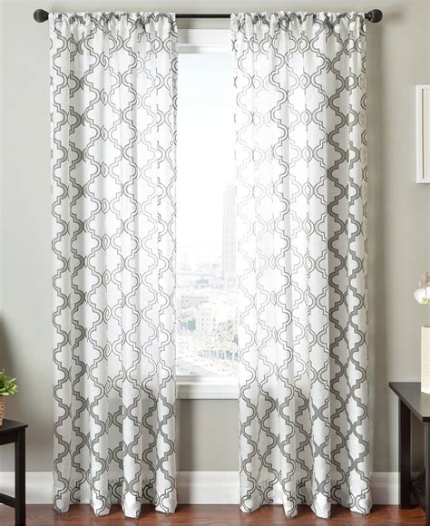 Softline Sheer Samara Burnout Window Treatment Collection - Curtains ...